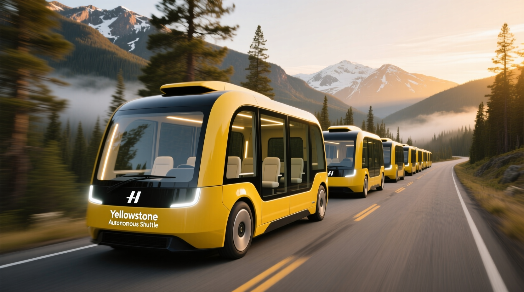 Yellowstone Electric Driverless Shuttles Testing: Transport Guide