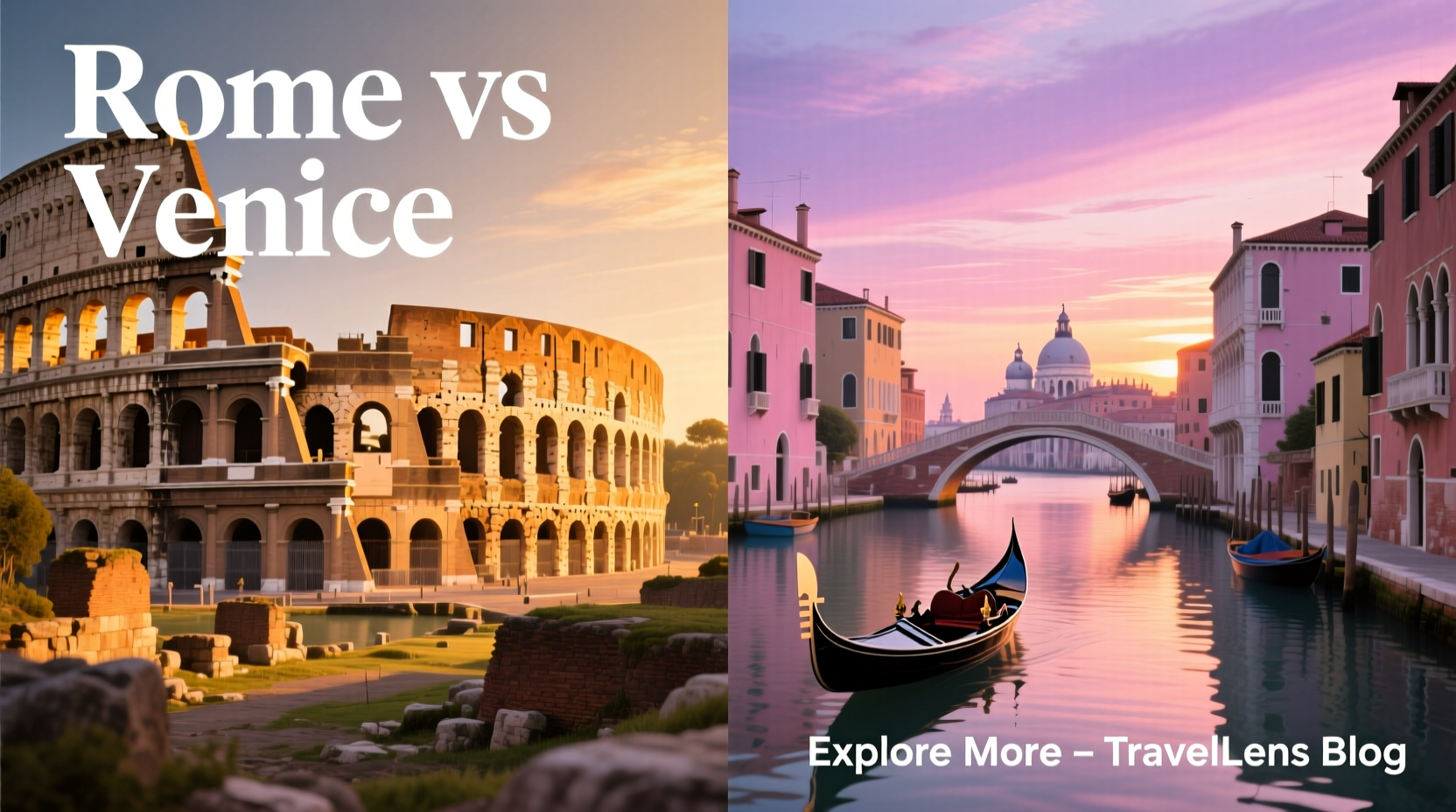Rome vs Venice Budget Travel Guide: How to Choose Wisely