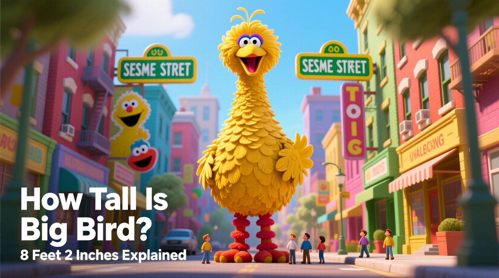 how tall is big bird