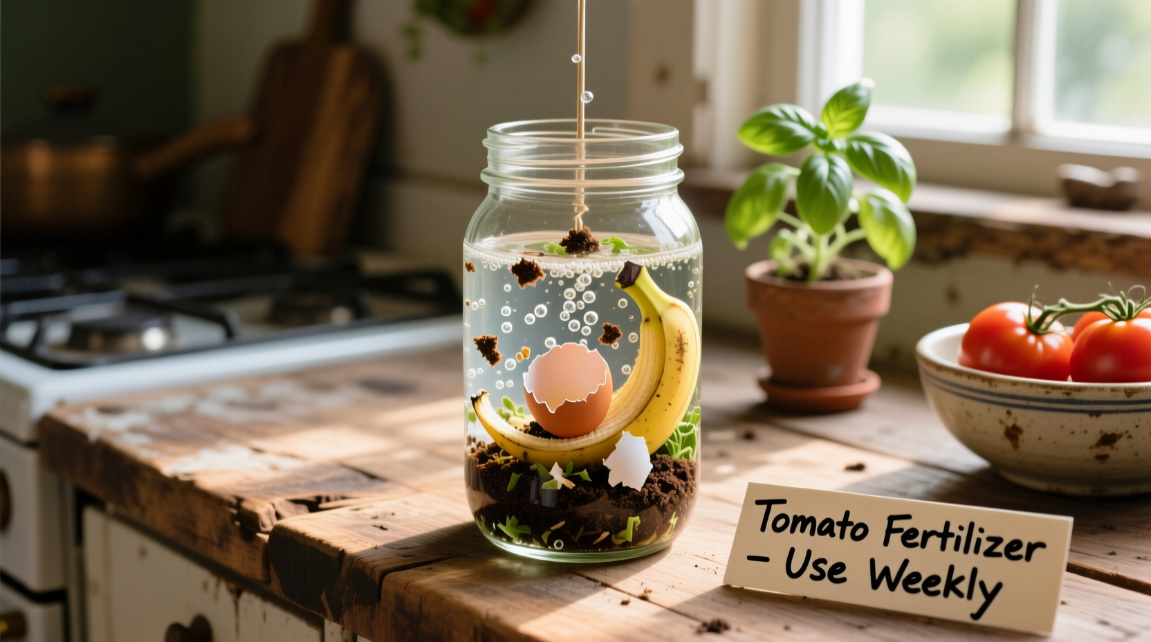 tomato fertilizer homemade