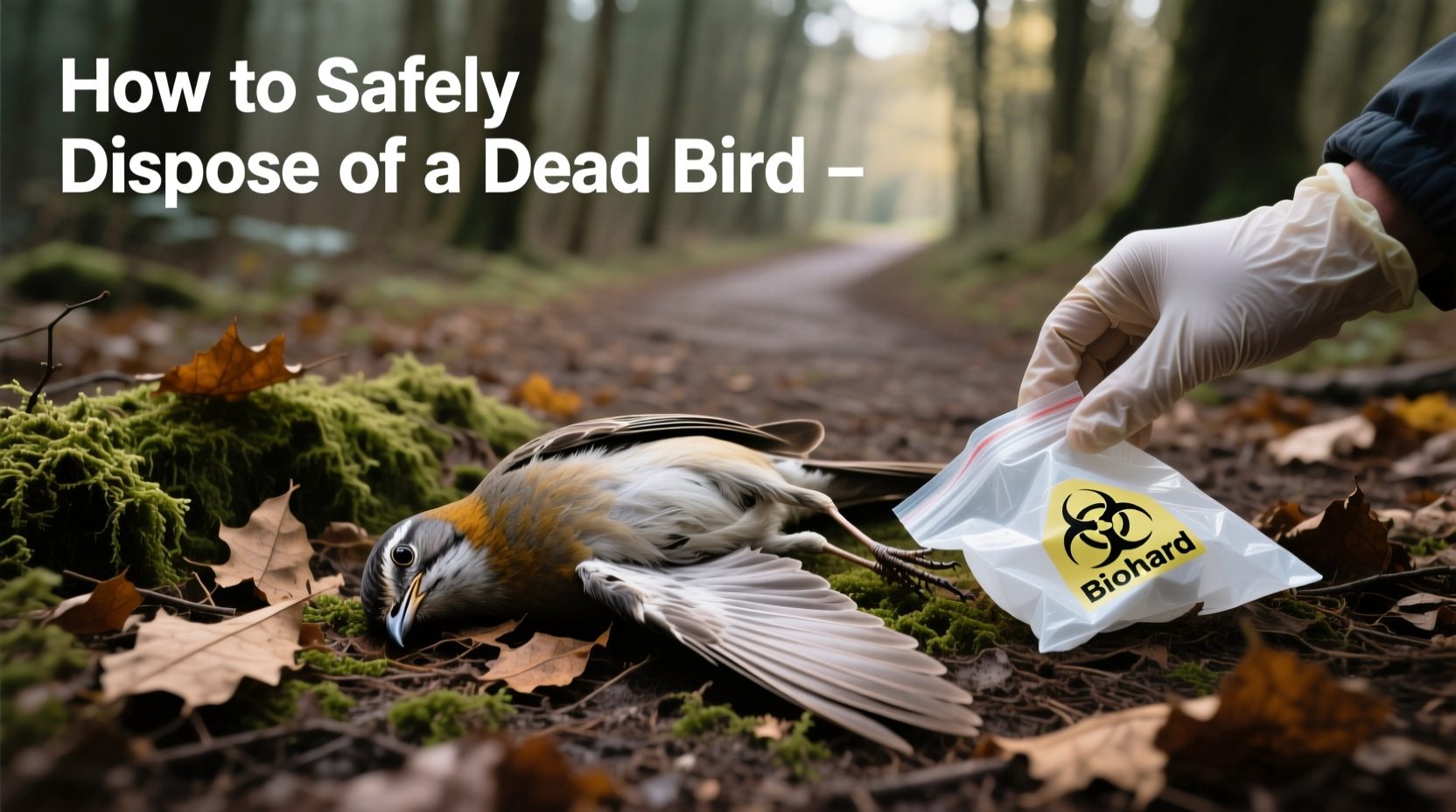 how to dispose of dead bird