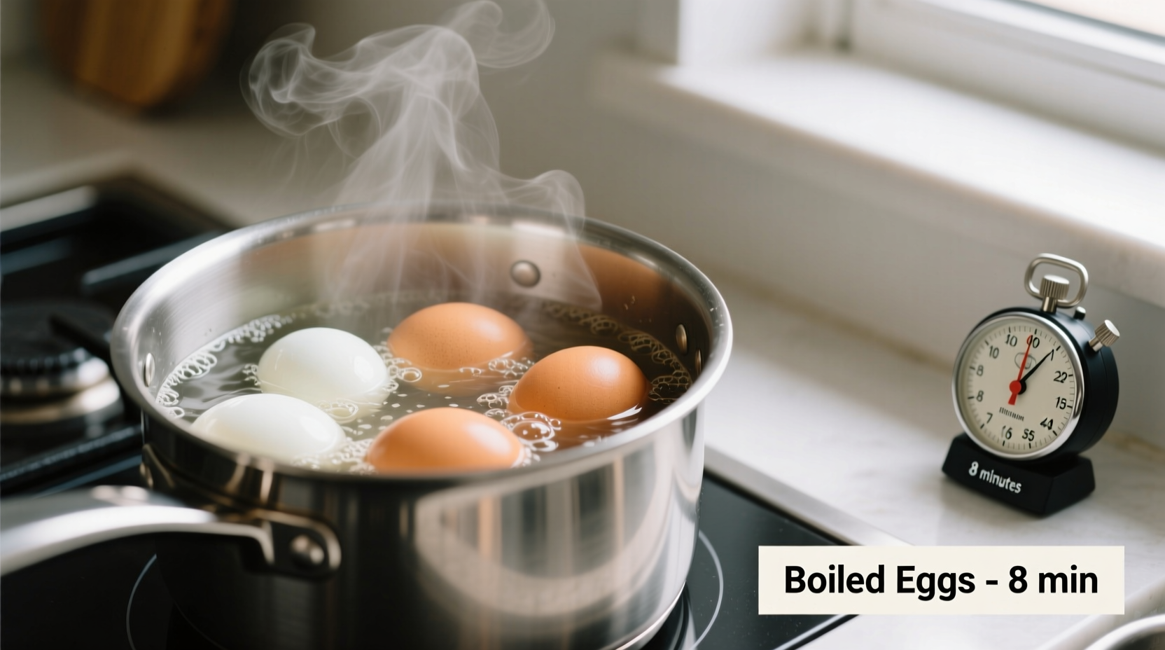 Perfect Boiled Eggs: Exact Cooking Times Revealed