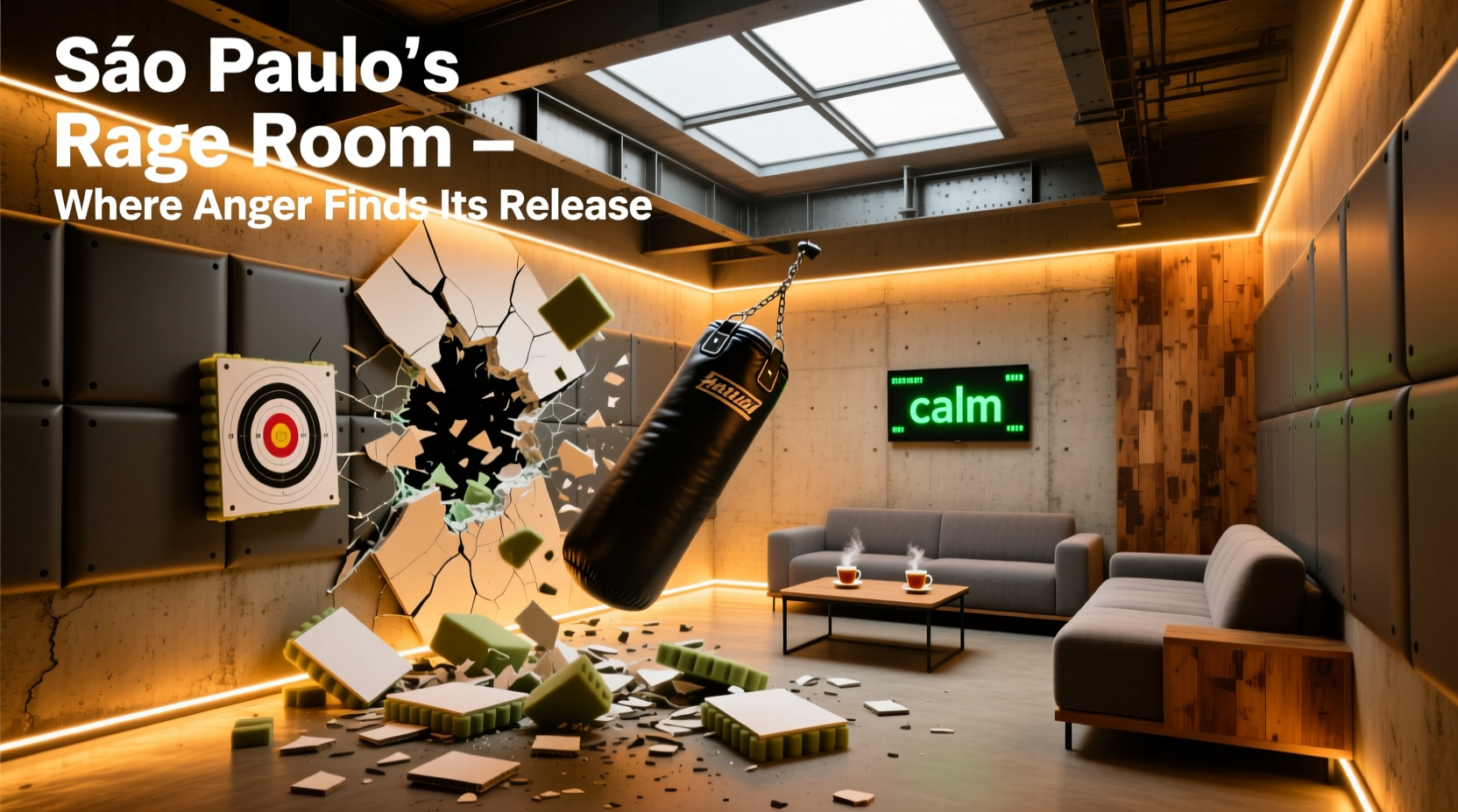 Rage Room São Paulo Accommodation Guide: Where to Stay Near Lets Angry People Thrash Frustration