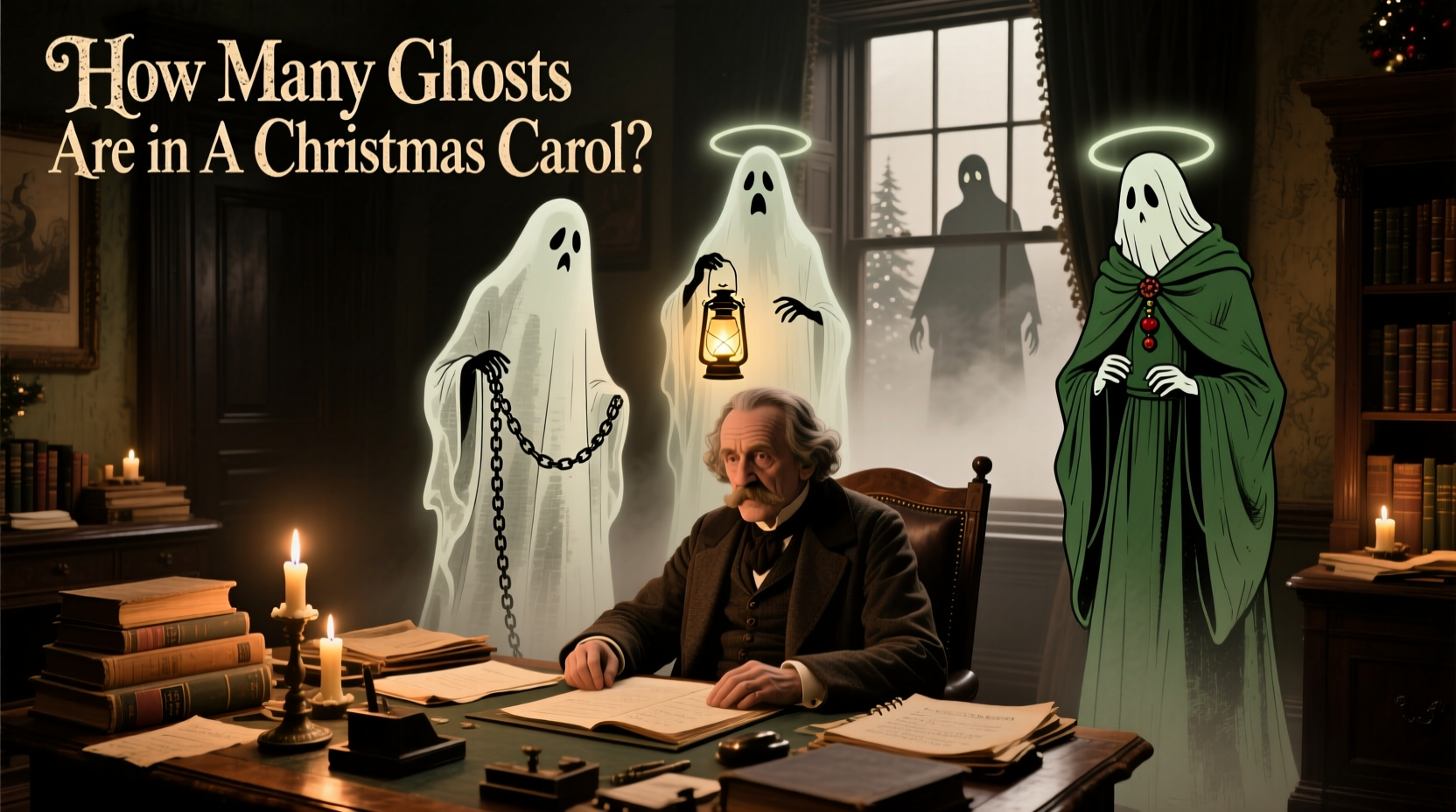 how many ghosts in a christmas carol