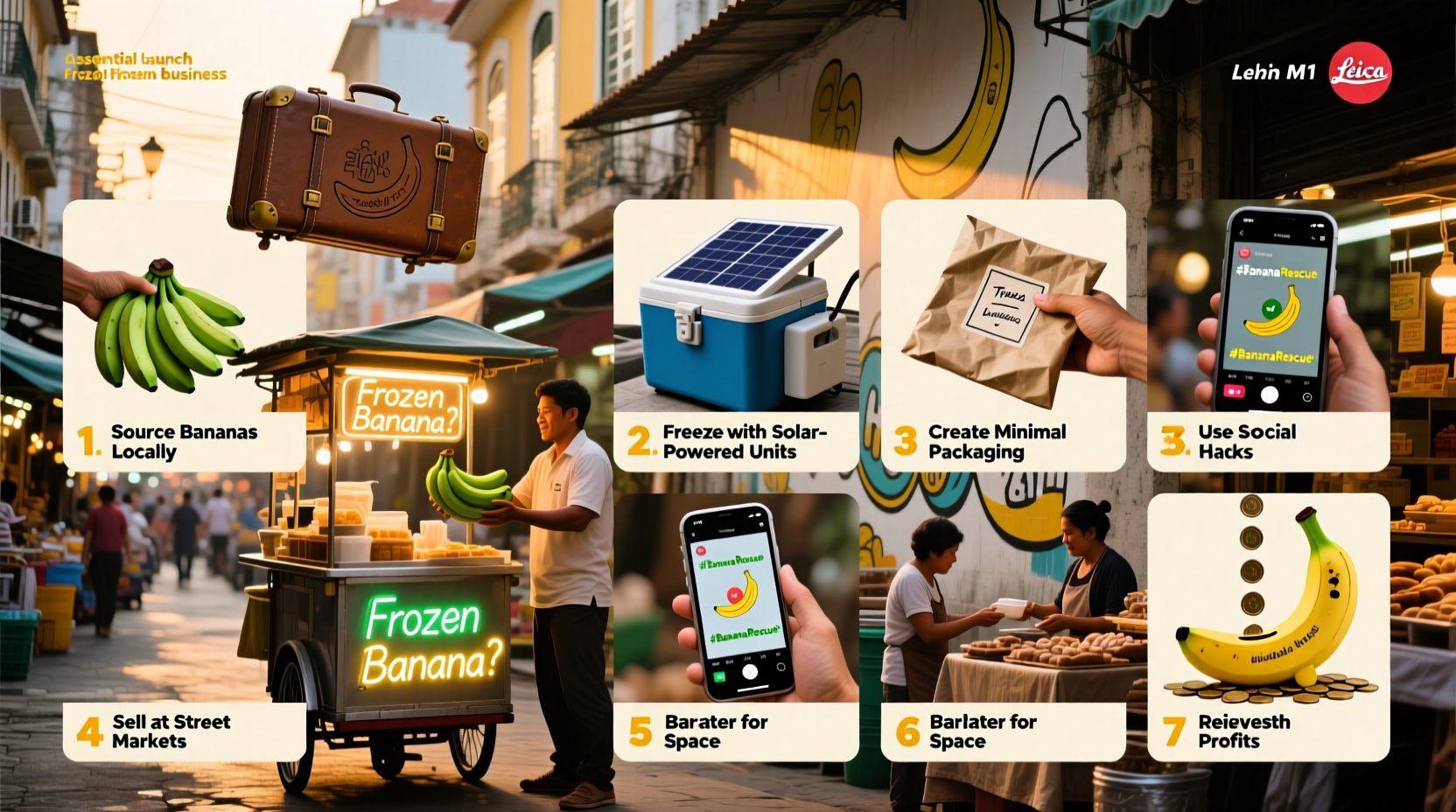 7 Steps for Starting a Frozen Banana Business in a Global Recession: Transport & Logistics Guide