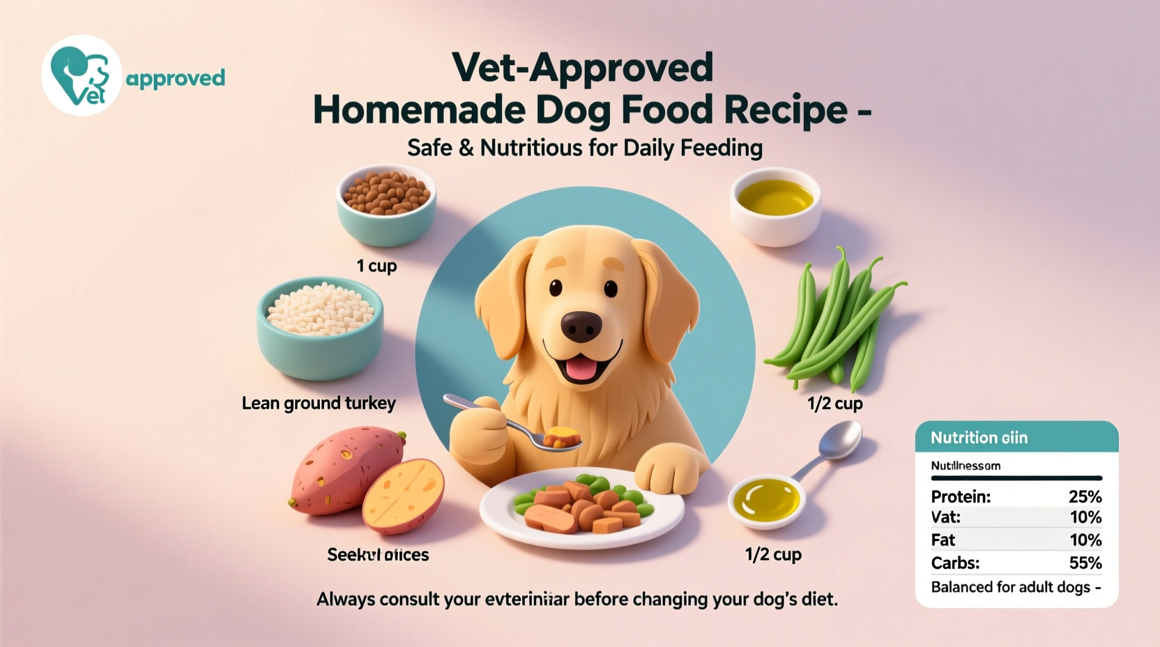 vet approved homemade dog food recipes