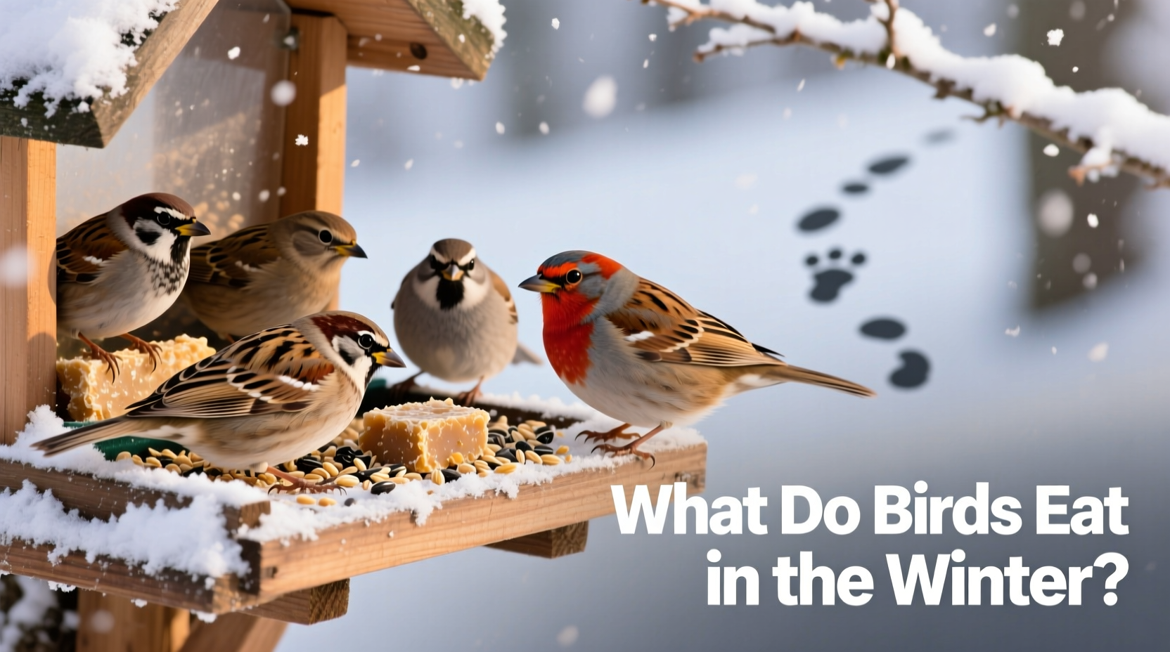 what do birds eat in the winter