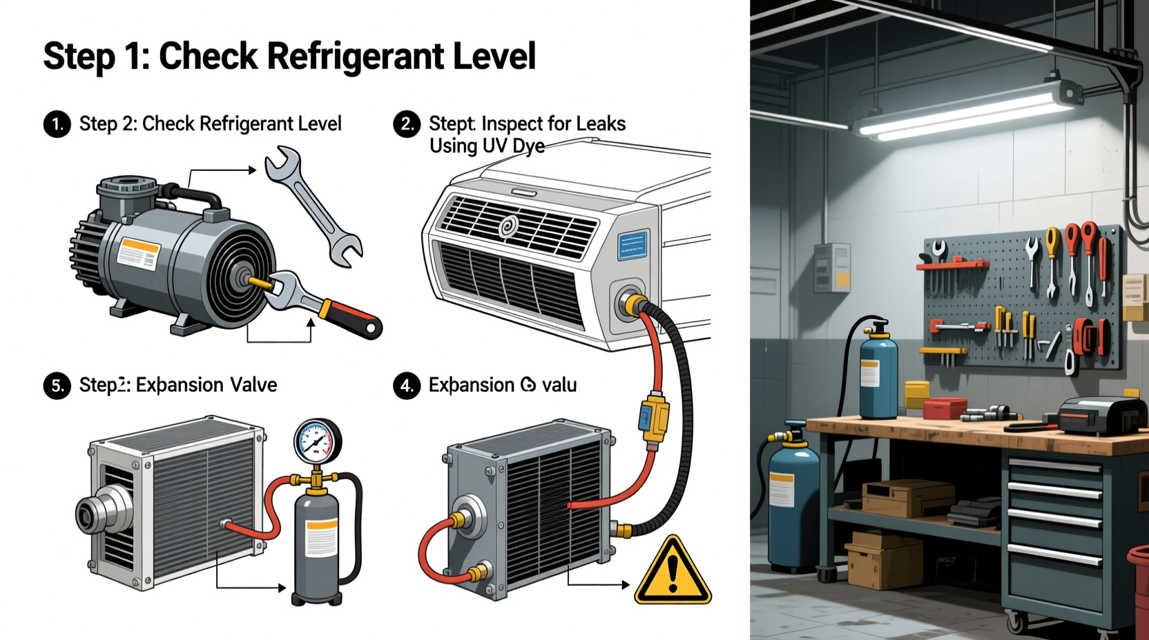 how to repair car air conditioner
