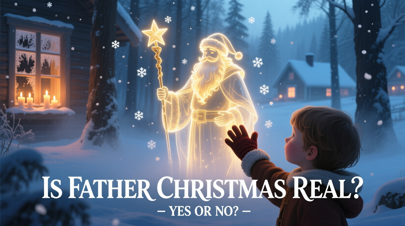 is father christmas real yes or no