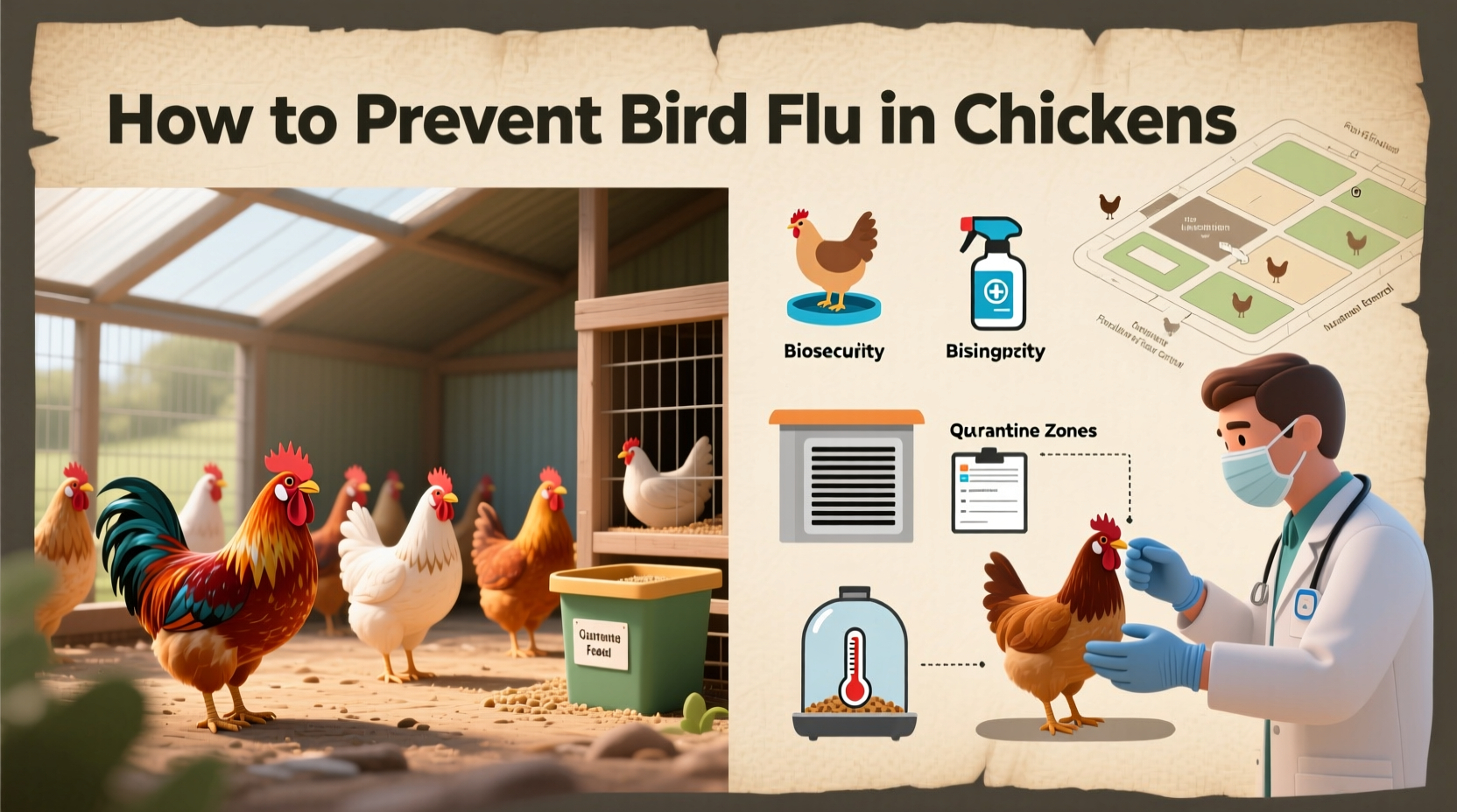 how to prevent bird flu in chickens