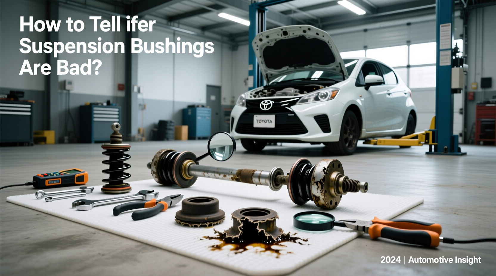 How to Choose Suspension Bushing for Toyota Vitz, How to Tell If They're Bad?