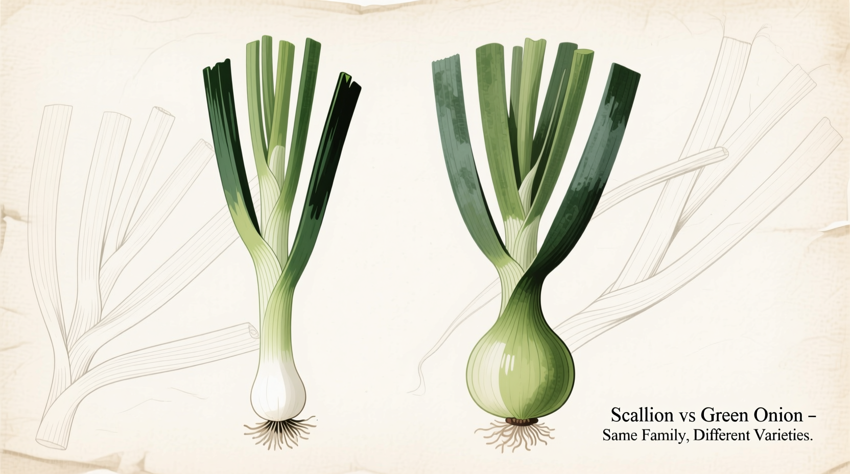 is scallion the same as green onion