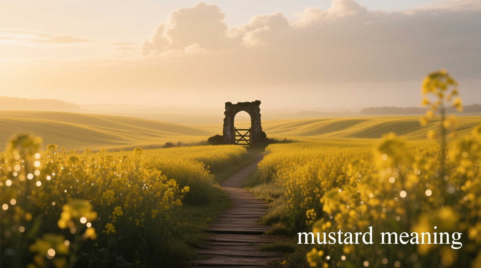 mustard meaning