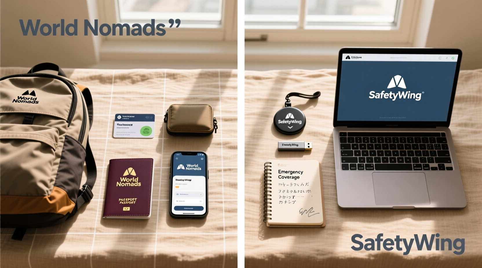 World Nomads vs SafetyWing: Which Travel Insurance Is Right for You?