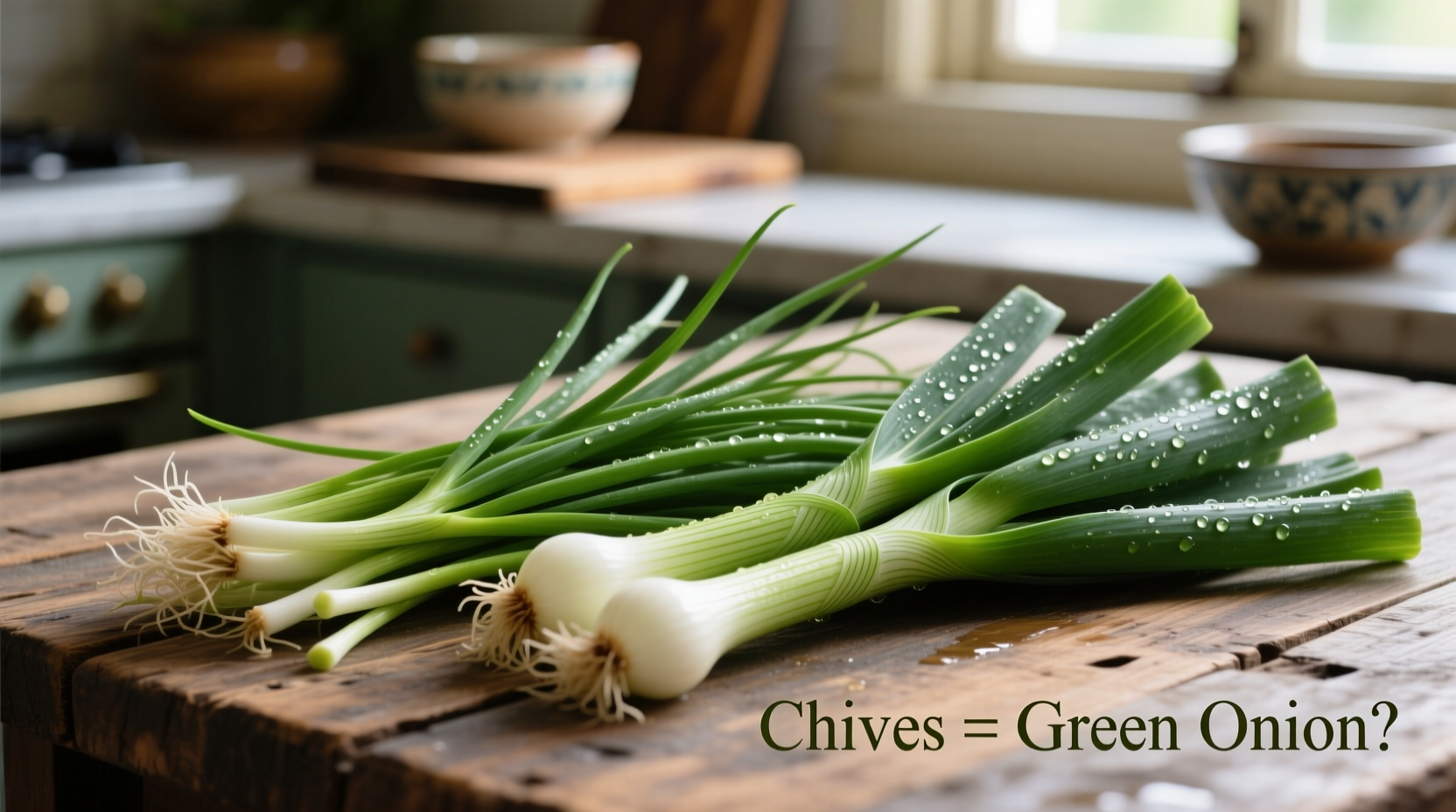 chives same as green onion