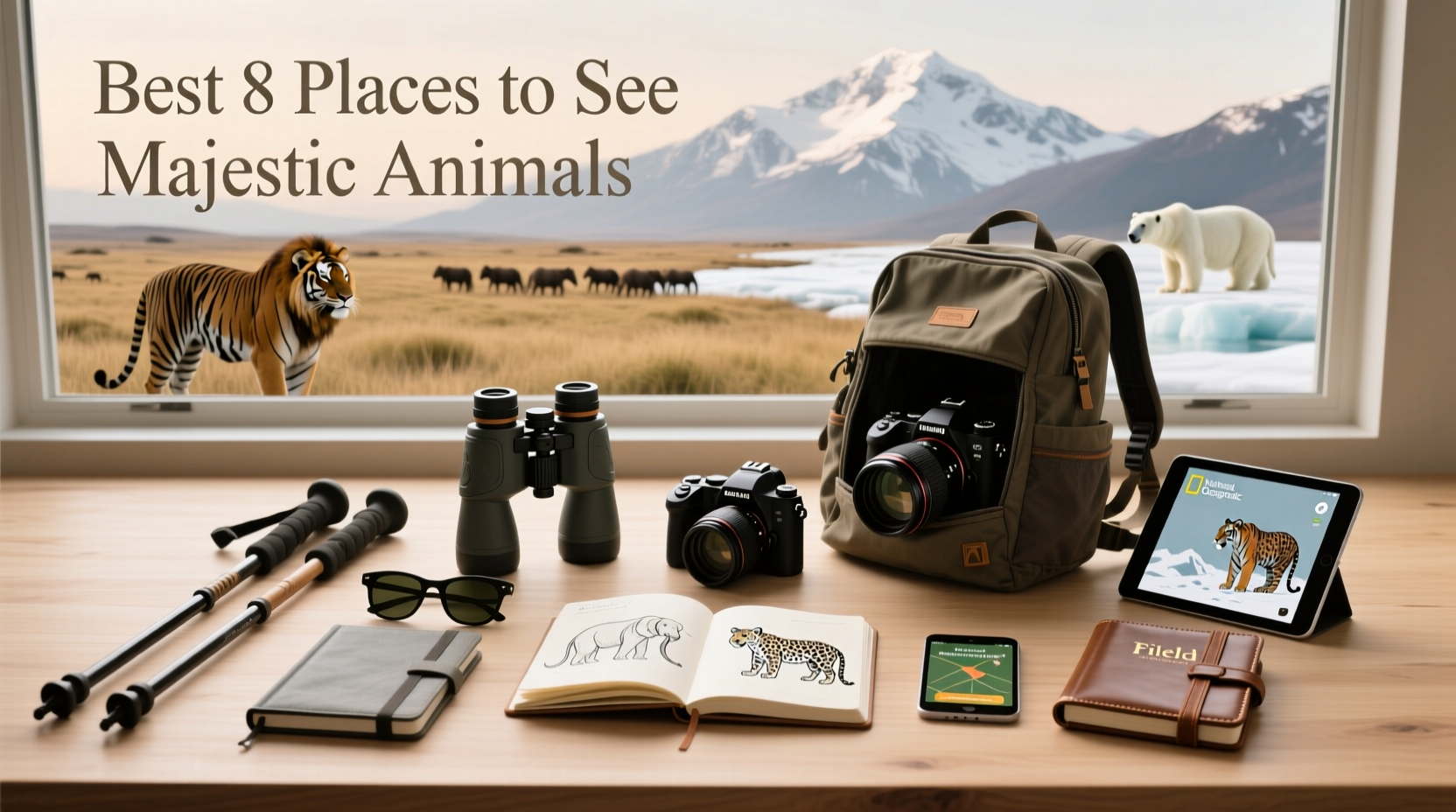 Best 8 Places to See the World’s Majestic Animals Up Close: Gear & Packing Guide