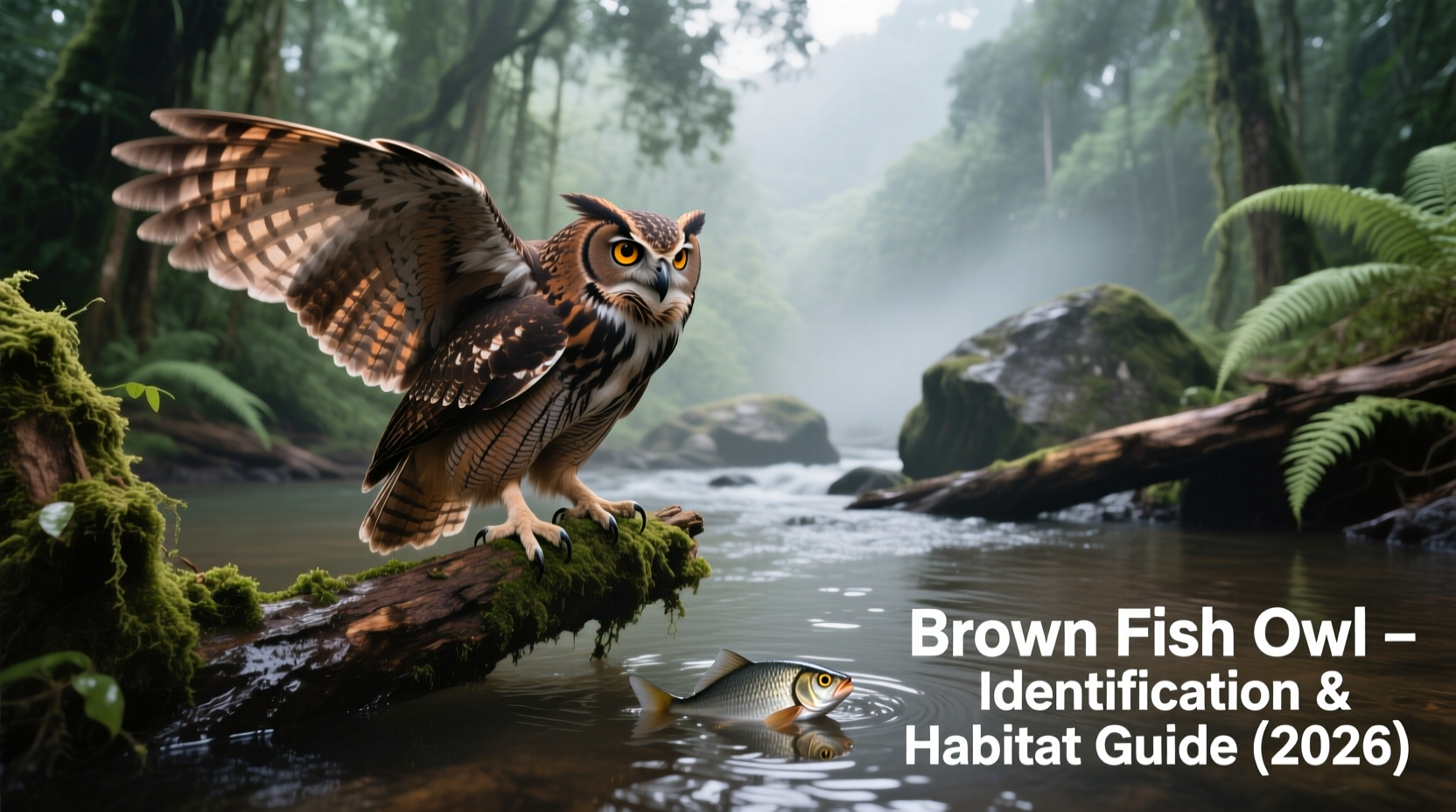 Brown Fish Owl: Identification & Habitat Guide (2026)