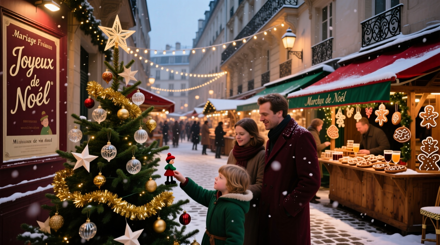 how is christmas celebrated in france