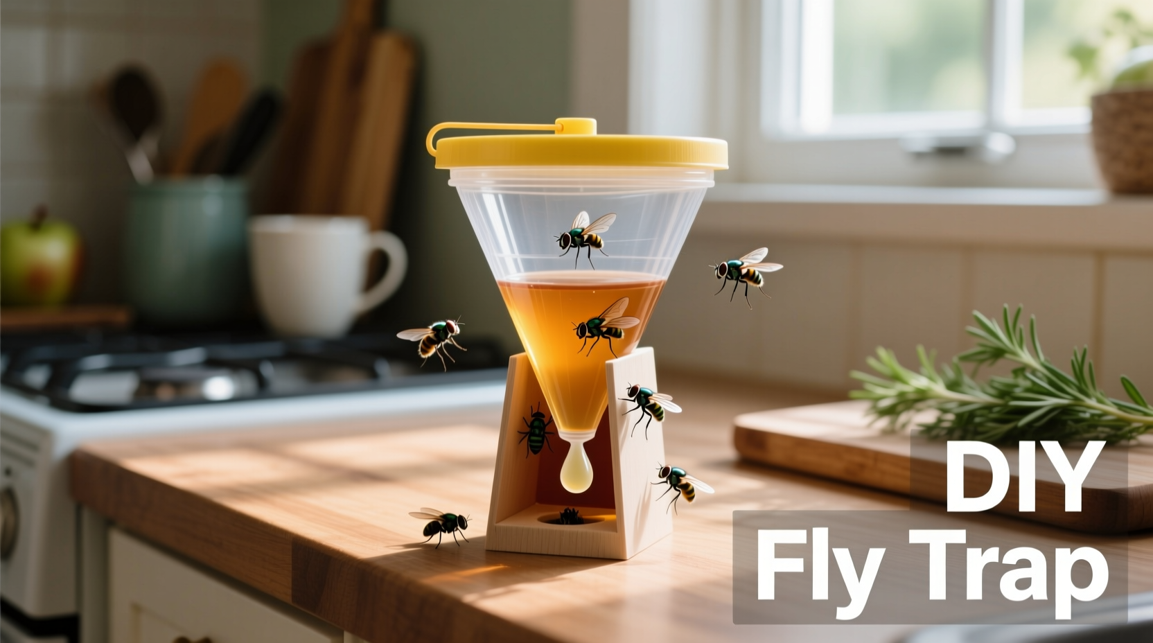 diy fly trap indoor