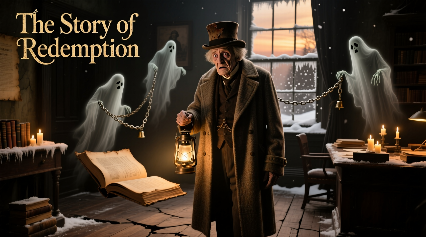 a christmas carol about scrooge