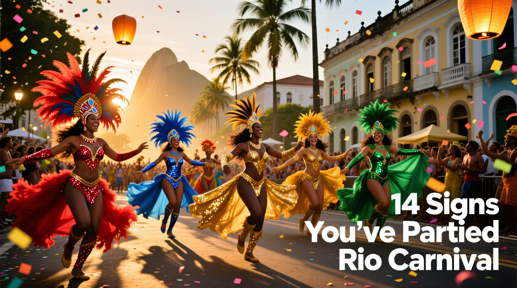 14 Signs You've Partied Carnival Rio: Budget Traveler's Realistic Guide
