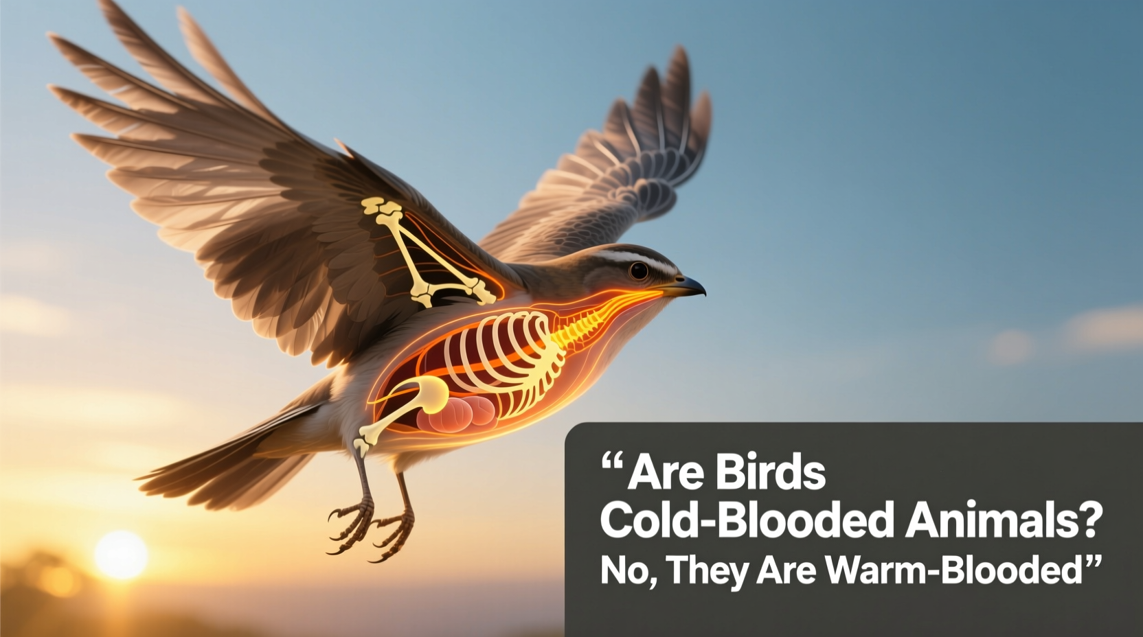 are birds cold blooded animals