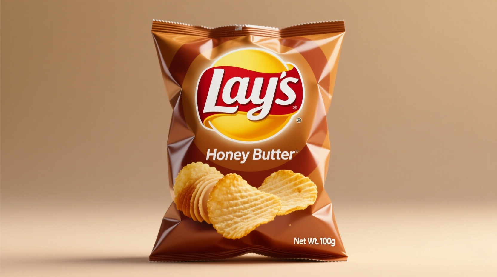 Lay's Honey Butter potato chips in original packaging