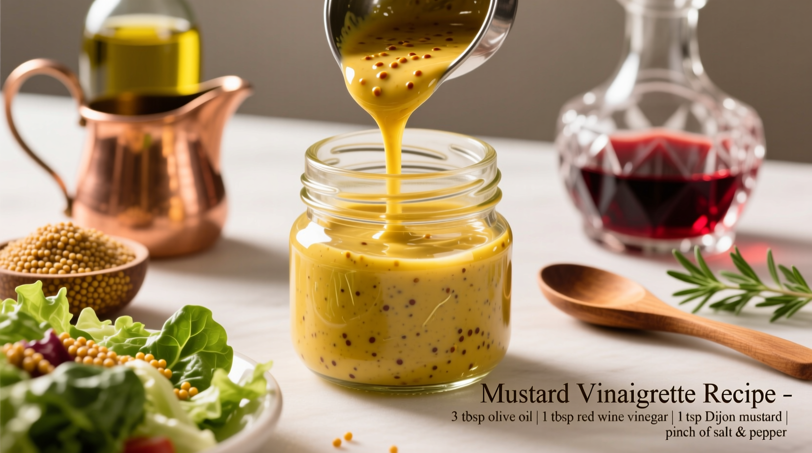 Perfect Mustard Vinaigrette Recipe: 5-Minute Dressing Guide