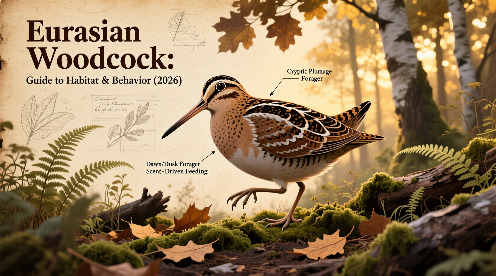 Eurasian Woodcock: Guide to Habitat & Behavior (2026)