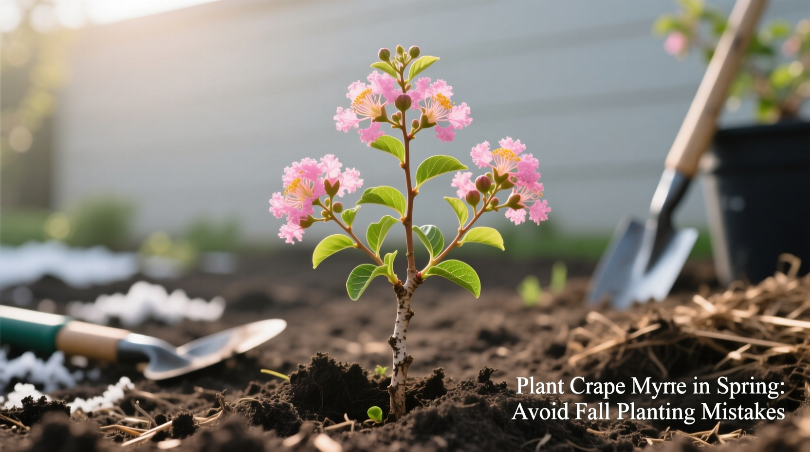 Plant Crape Myrtle in Spring: Avoid Fall Planting Mistakes