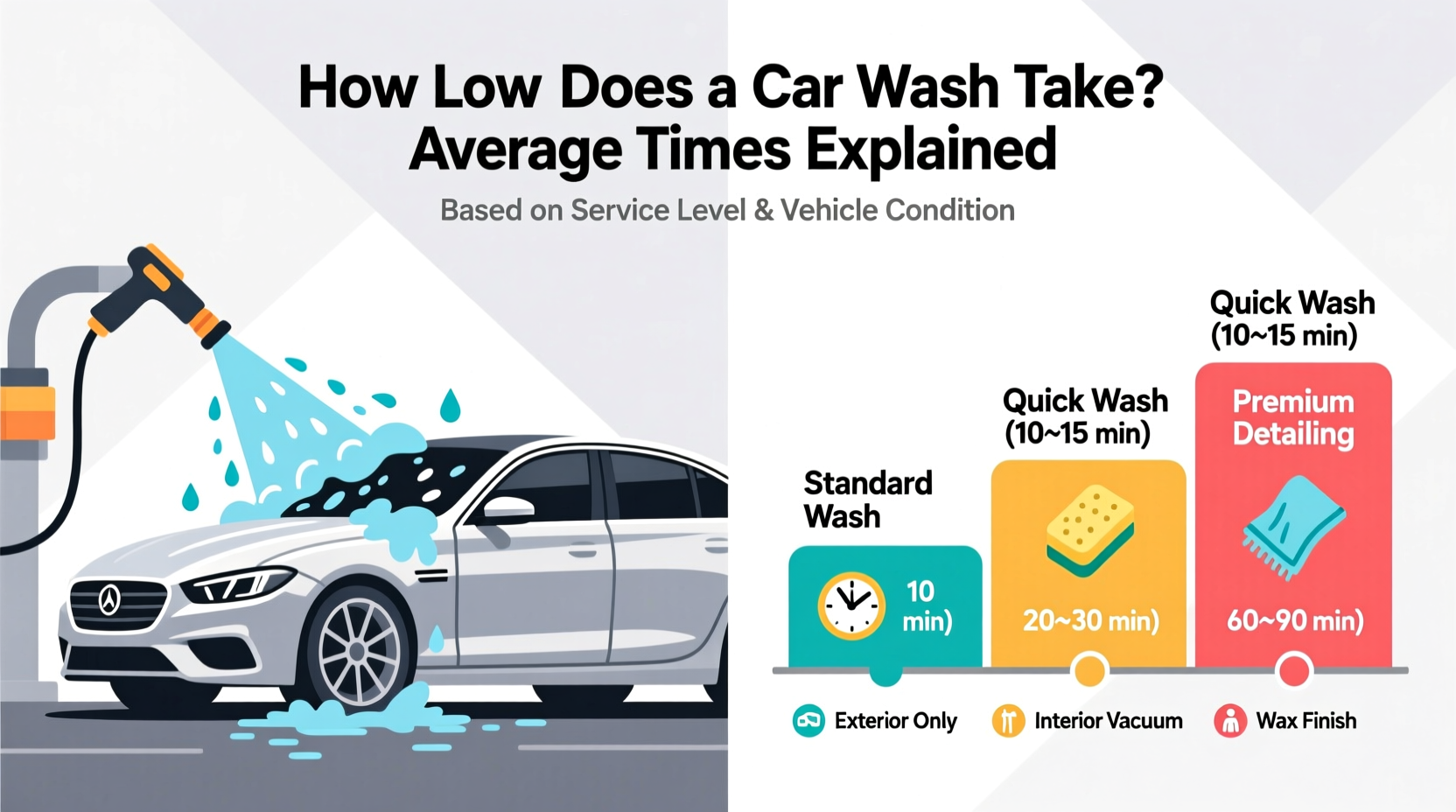 how long does a car wash take