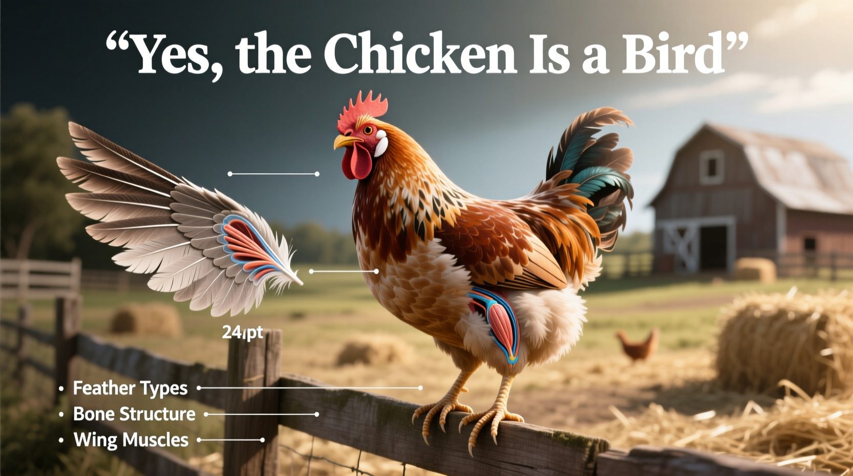 is the chicken a bird