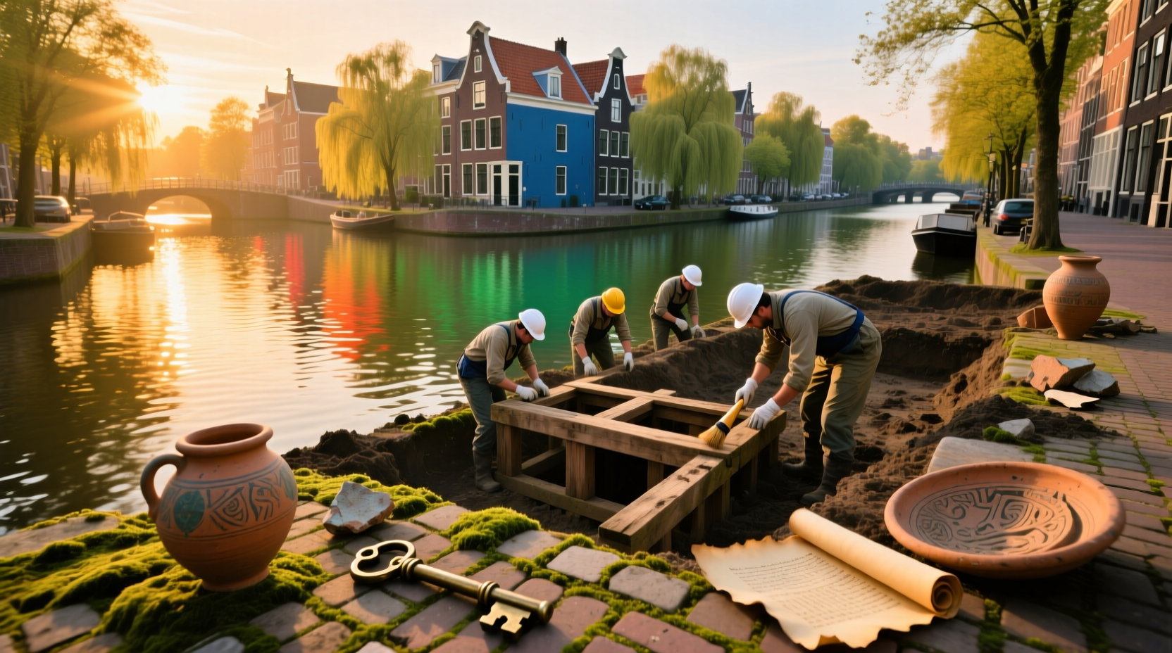 Archeologists Amsterdam Canal Findings Thousands Years: Budget Guide