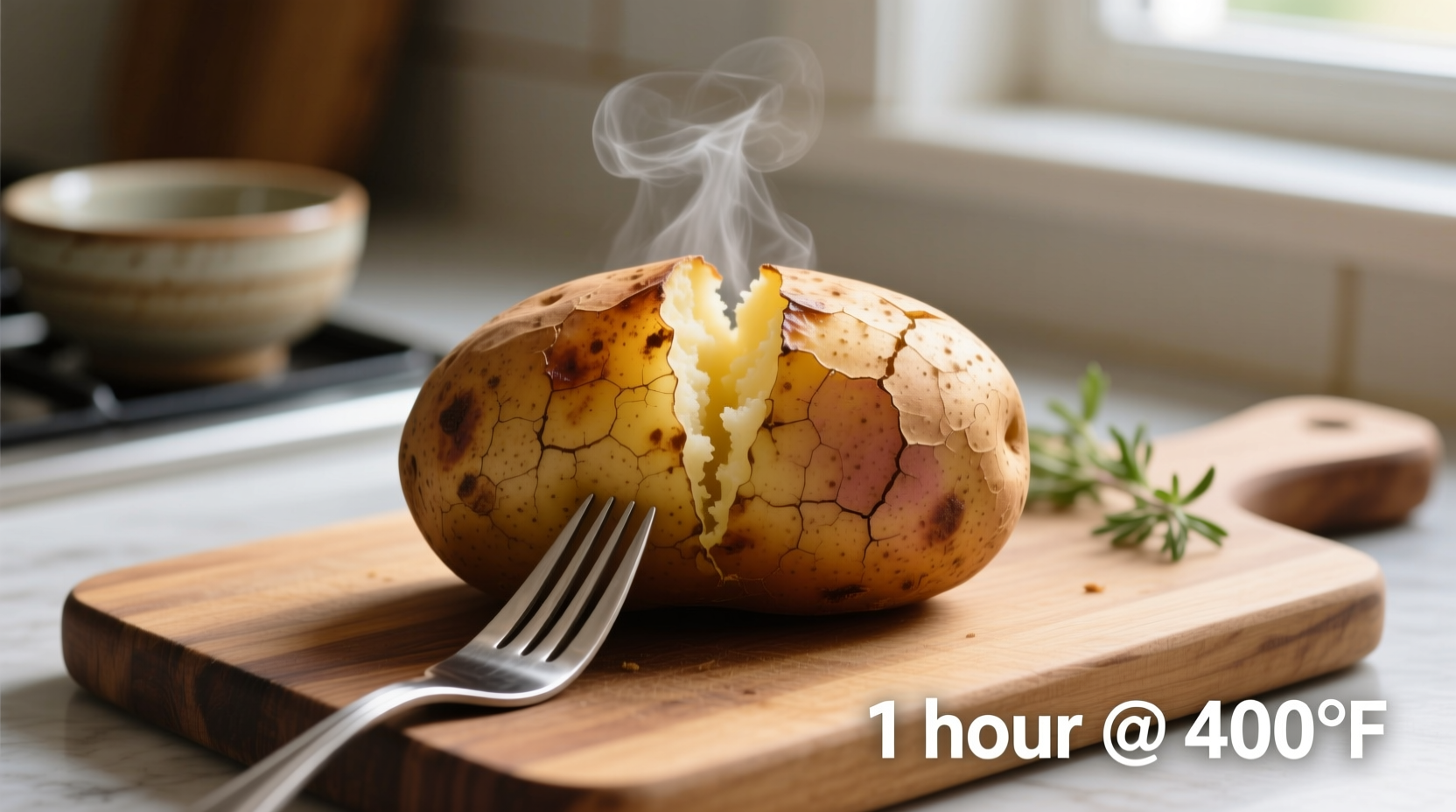 how long do i cook a baked potato