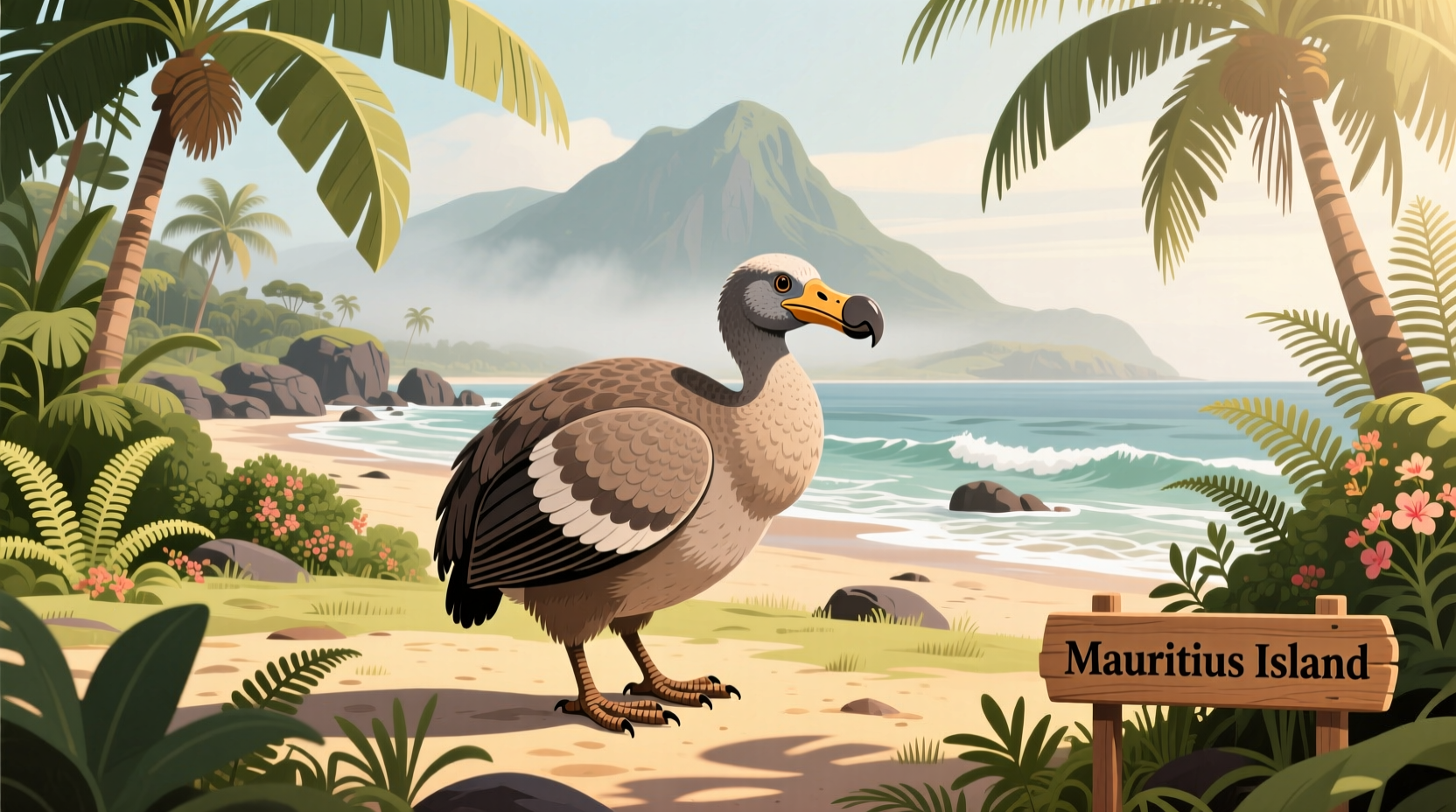 where did the dodo bird live
