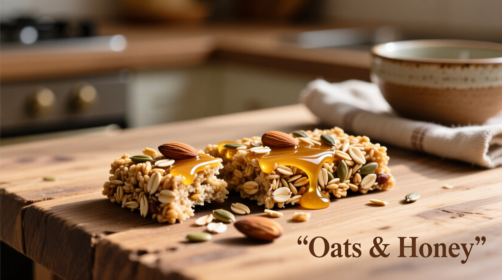 oats and honey granola bar