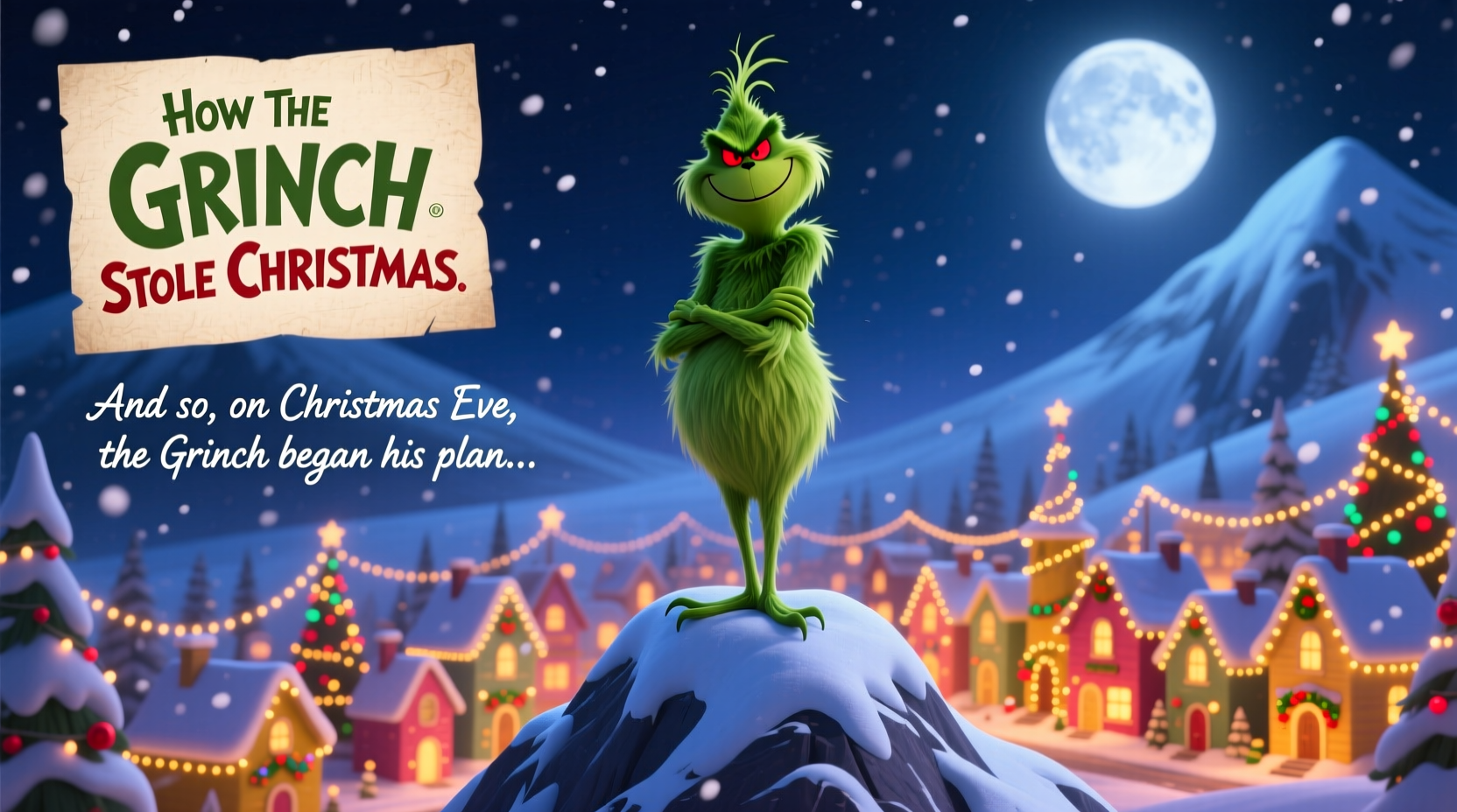 how the grinch stole christmas narrated
