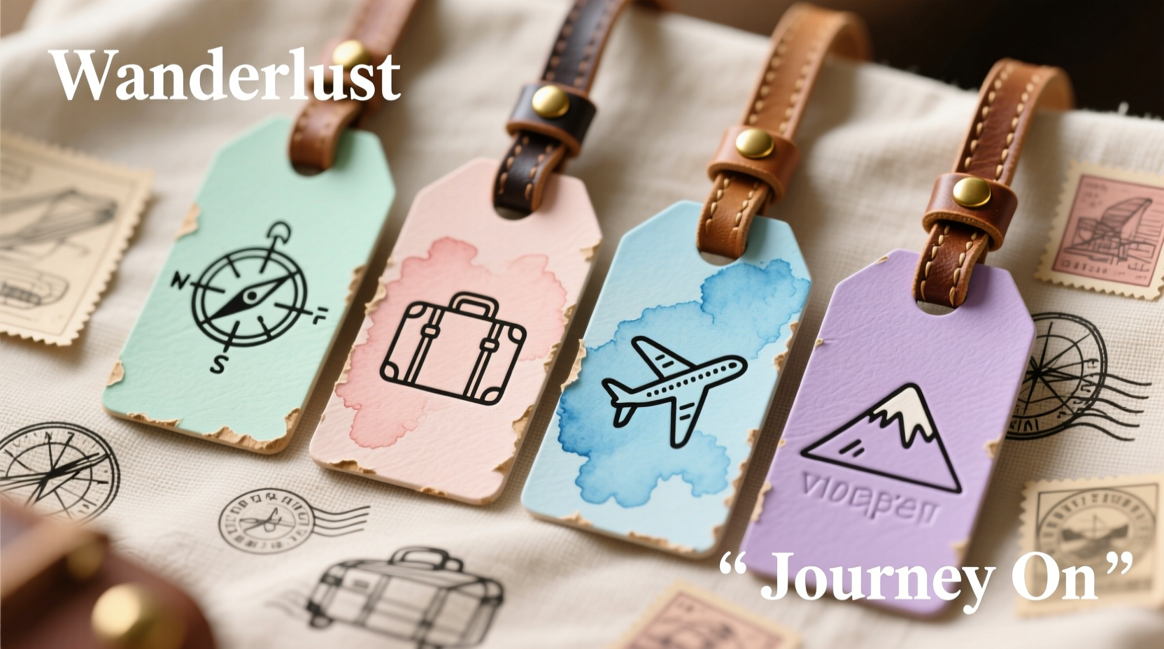 diy luggage tags