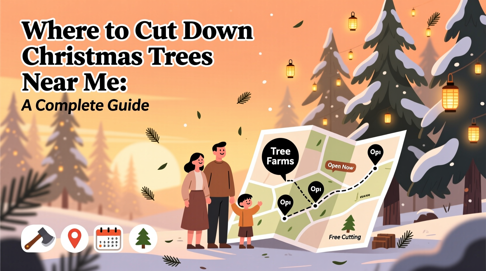 where to cut down christmas trees near me