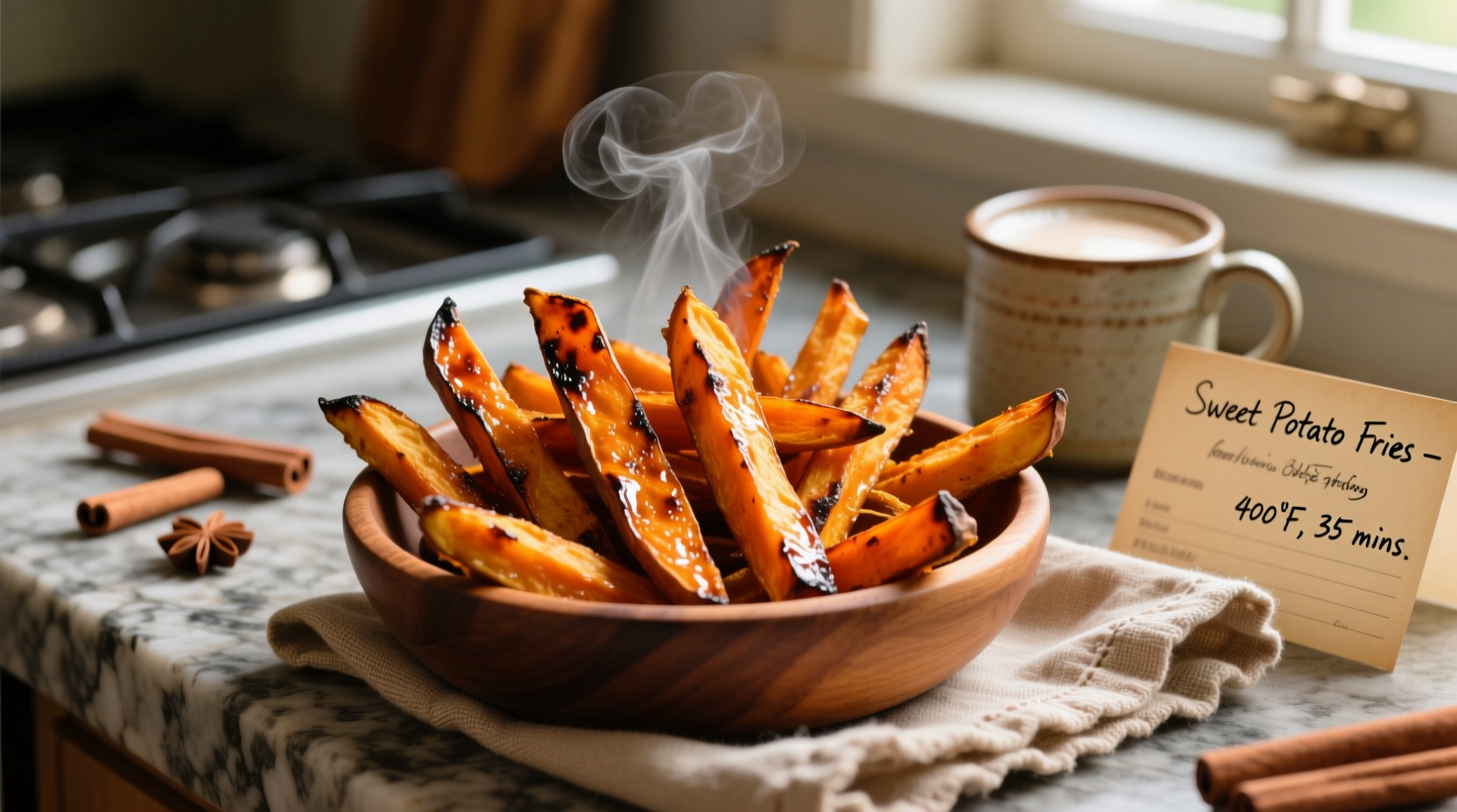 oven roasted sweet potato fries