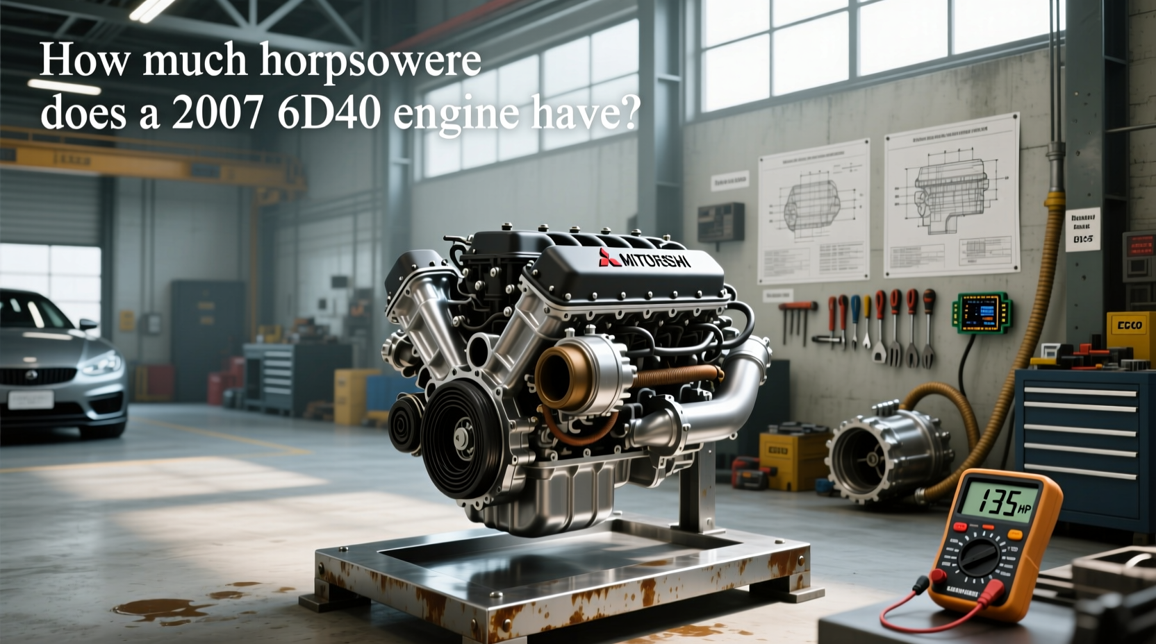 How to Choose Mitsubishi 6D20 Engine, How Much Horsepower Does a 2007 6D40 Have? Buying Guide