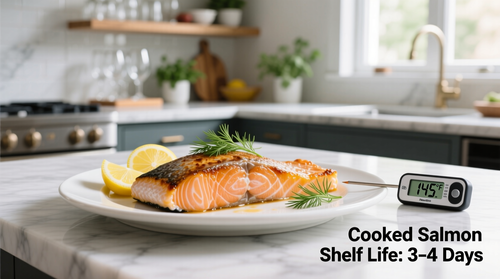 how long can cooked salmon last in the fridge