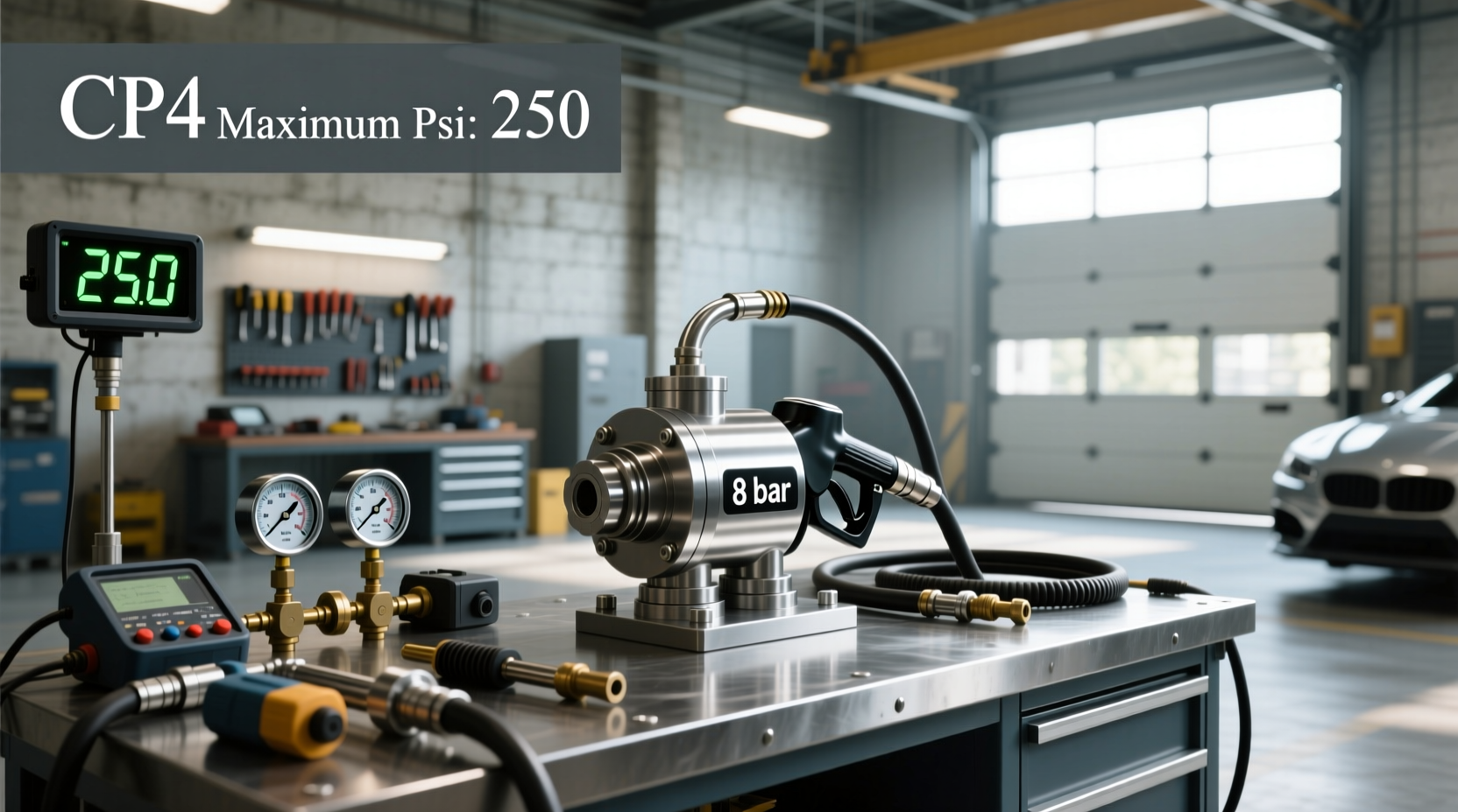 How to Choose Fuel Pump 8 Bar, What Is the Maximum PSI for CP4?
