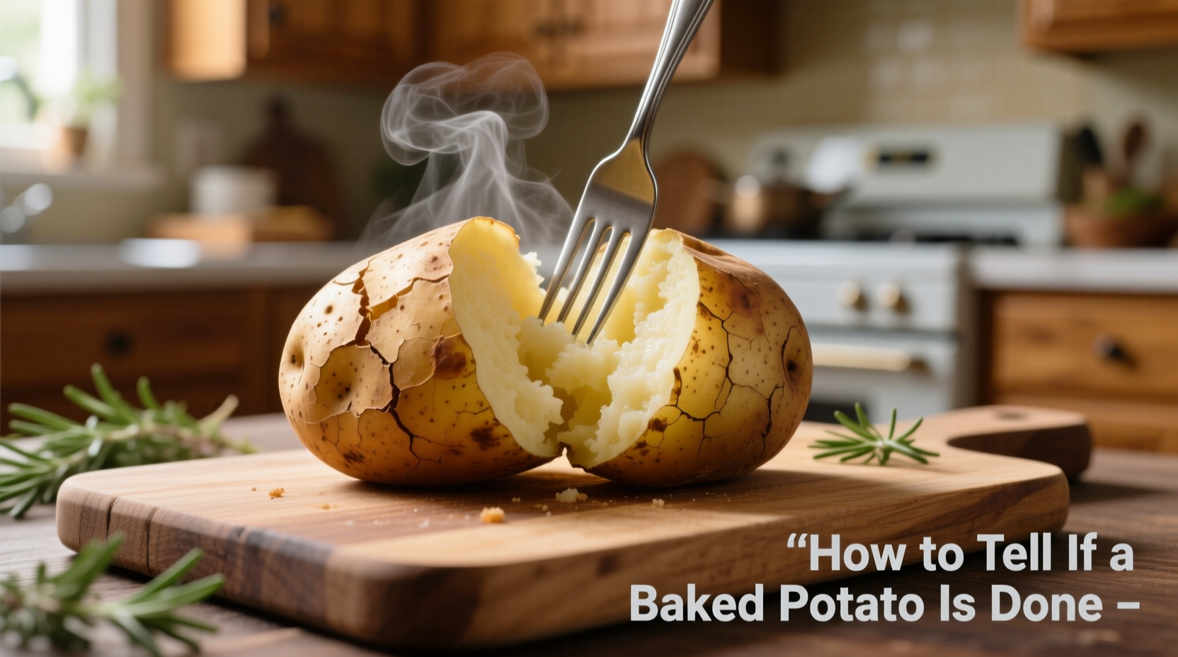how to tell if baked potato is done
