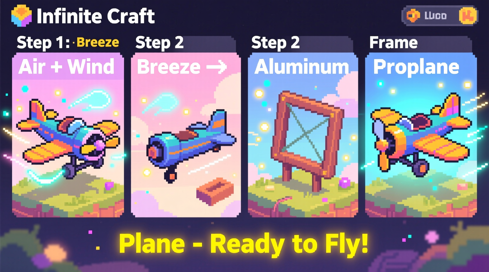 how to make plane in infinite craft