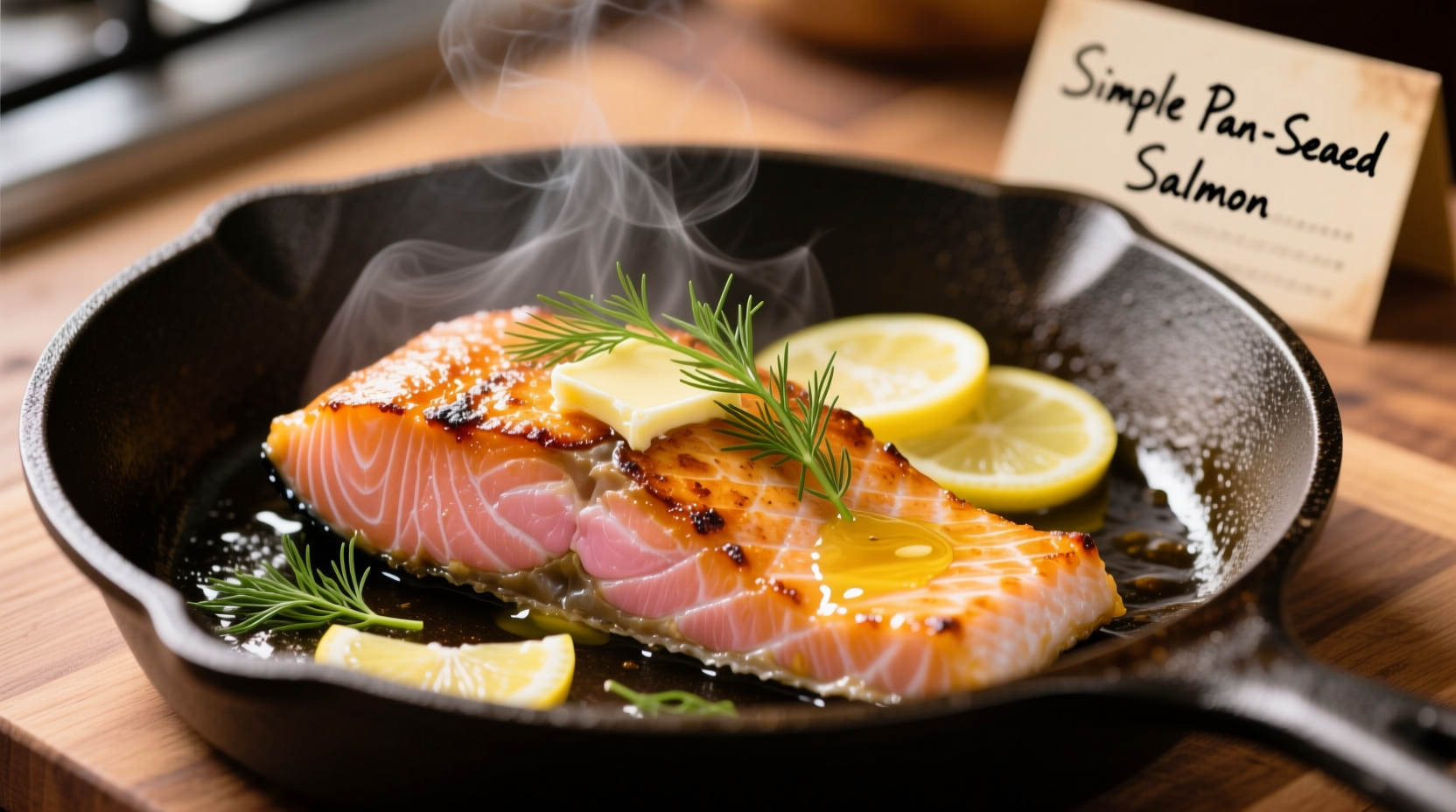 how to cook salmon in a skillet