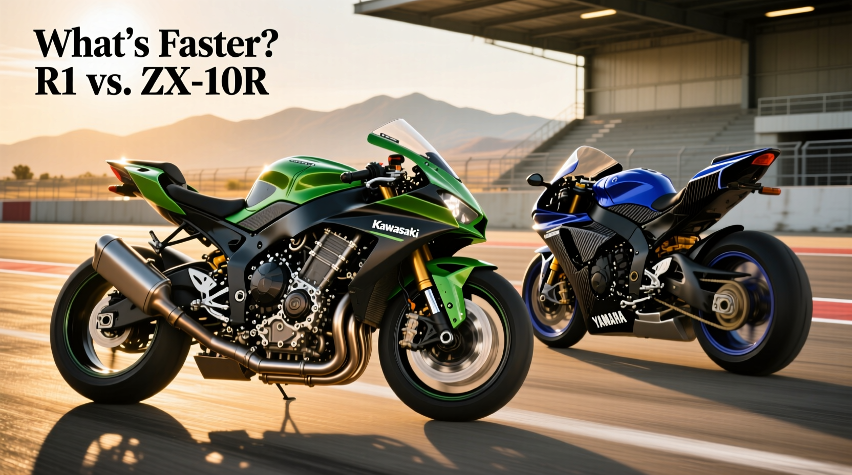 How to Choose Kawasaki ZX-10R Engine, What Is Faster, R1 or ZX10R?
