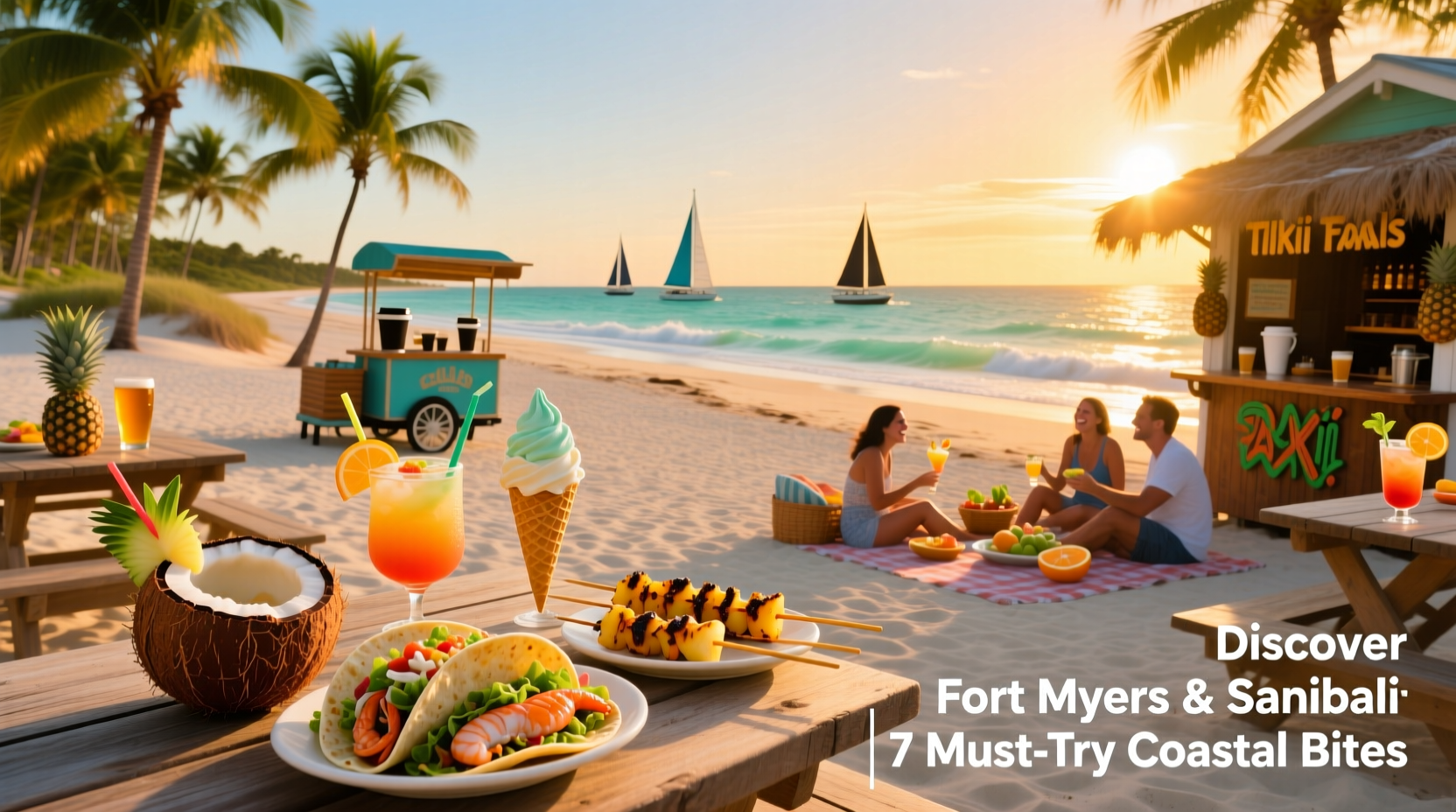 7 Food & Drink Experiences + Beaches in Fort Myers & Sanibel: Budget Travel Guide
