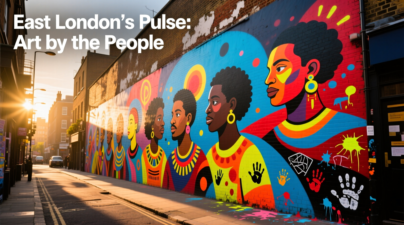 East London's Newest Street Art: Huge, Colorful, Crowdfunded by Locals