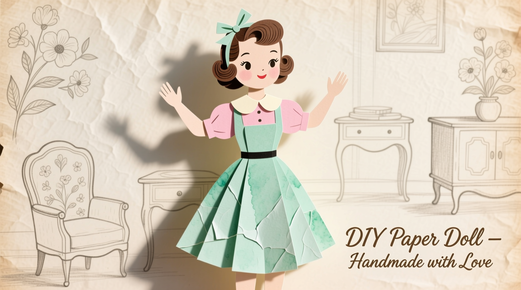 diy paper doll